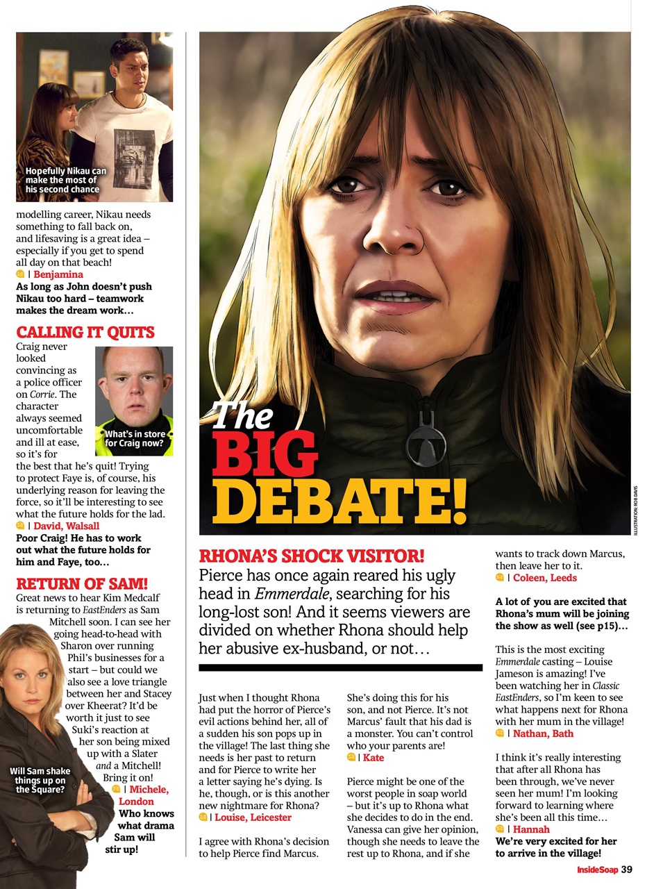 Inside Soap Preview Pages