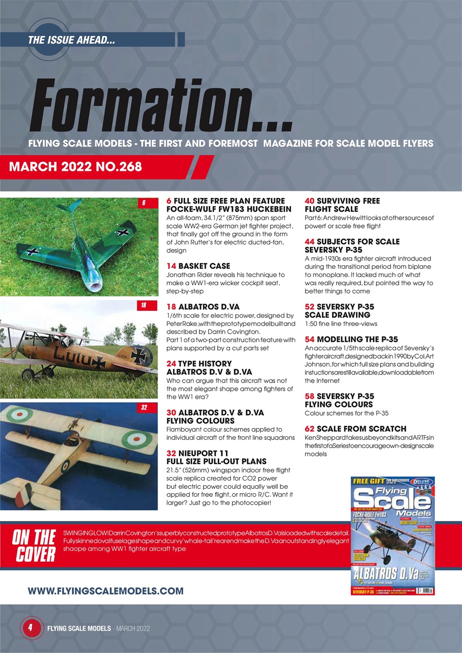 Radio Control Model Flyer Preview Pages