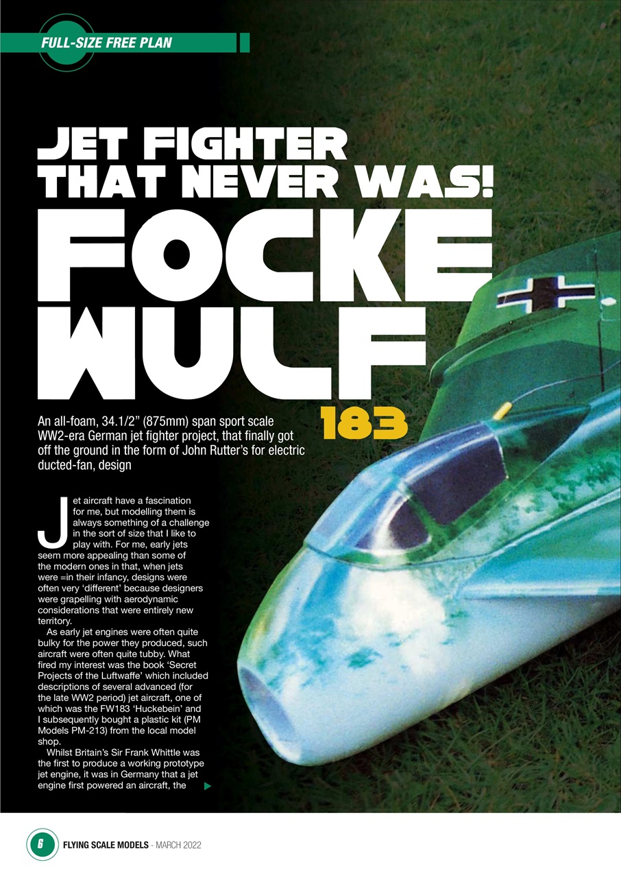 Flying Scale Models Preview Pages