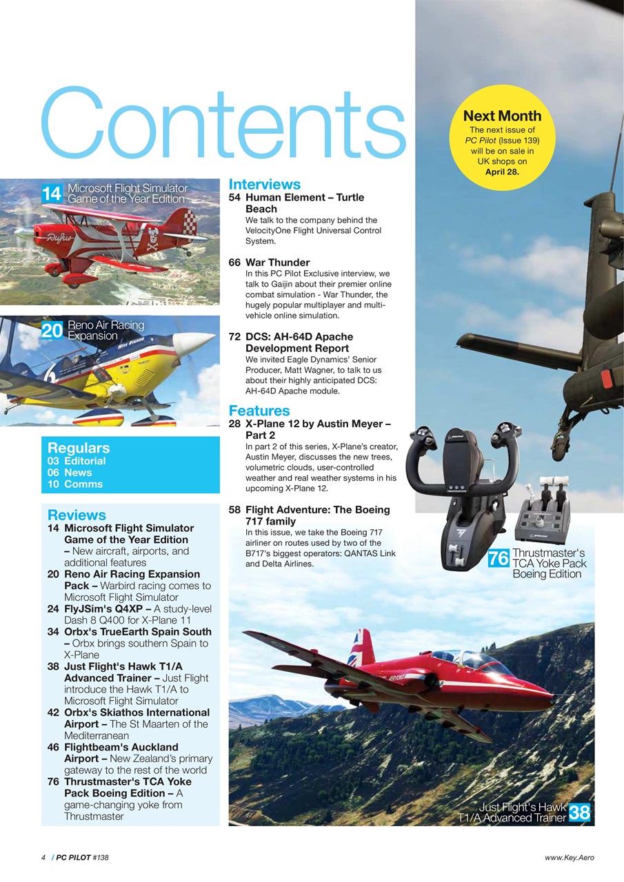 PC Pilot Preview Pages