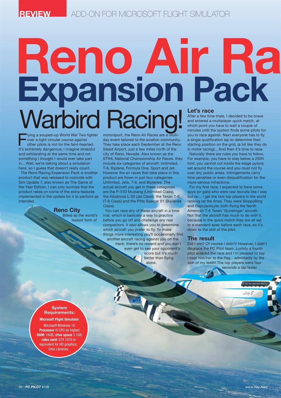 PC Pilot Preview Pages