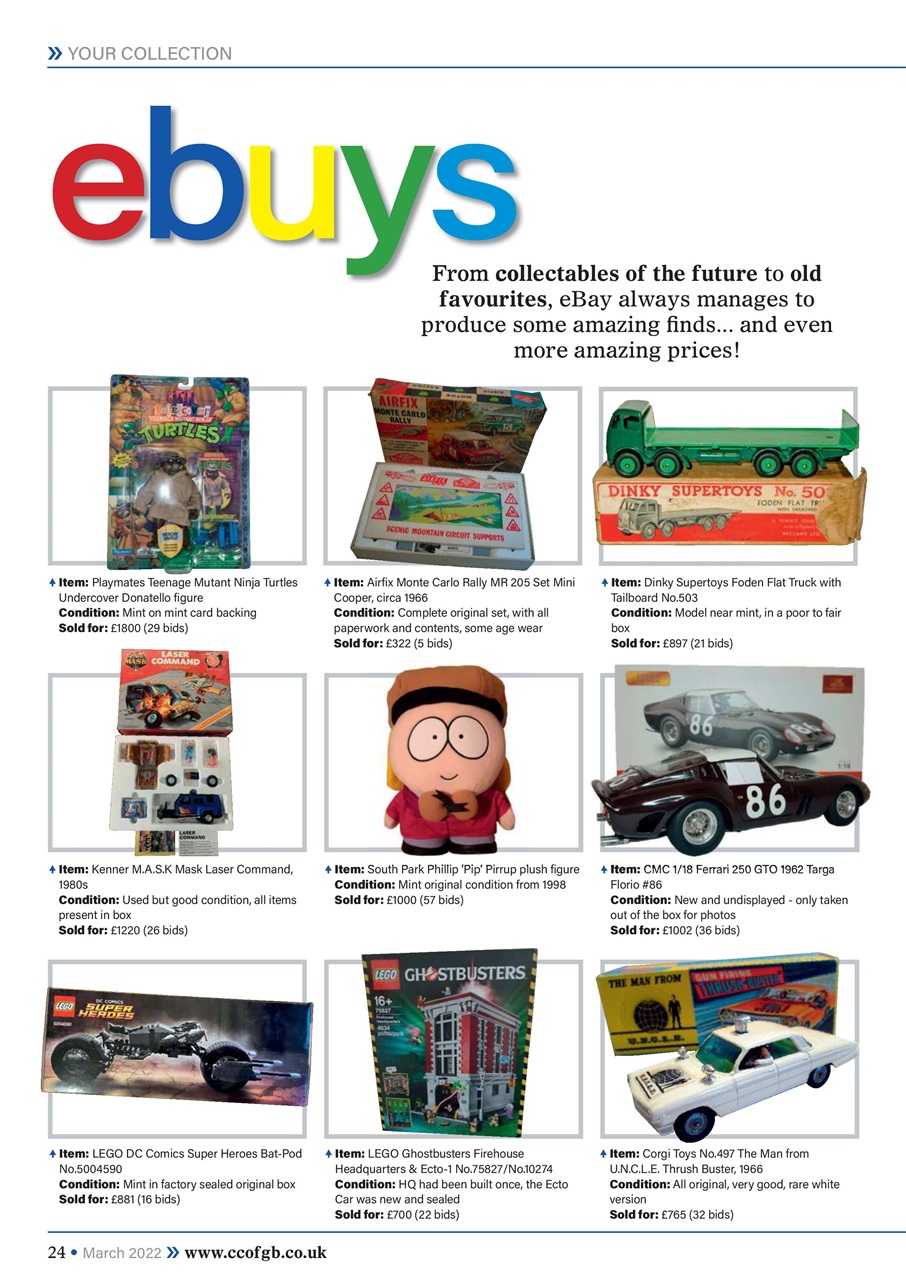 Collectors Gazette Preview Pages