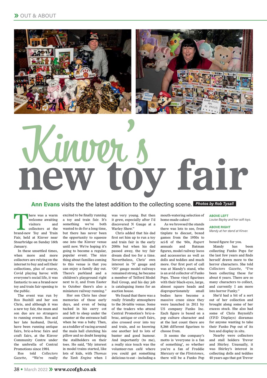 Collectors Gazette Preview Pages