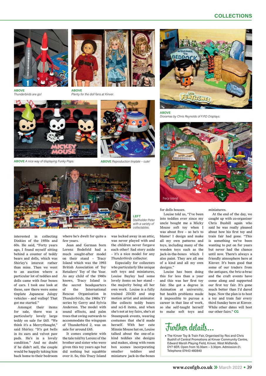 Collectors Gazette Preview Pages