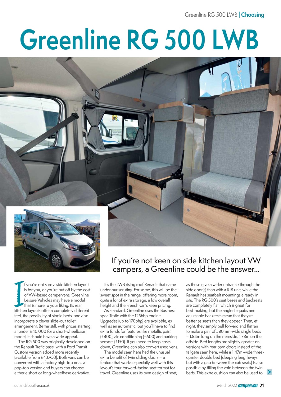 Campervan Preview Pages