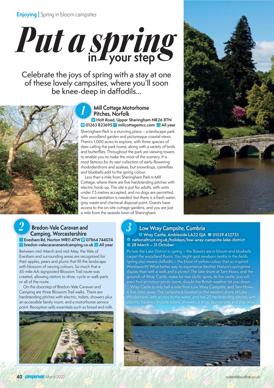 Campervan Preview Pages