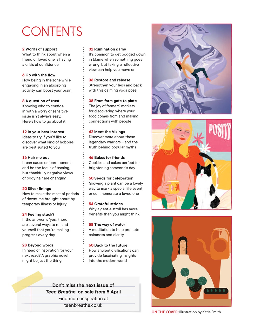 Teen Breathe Preview Pages
