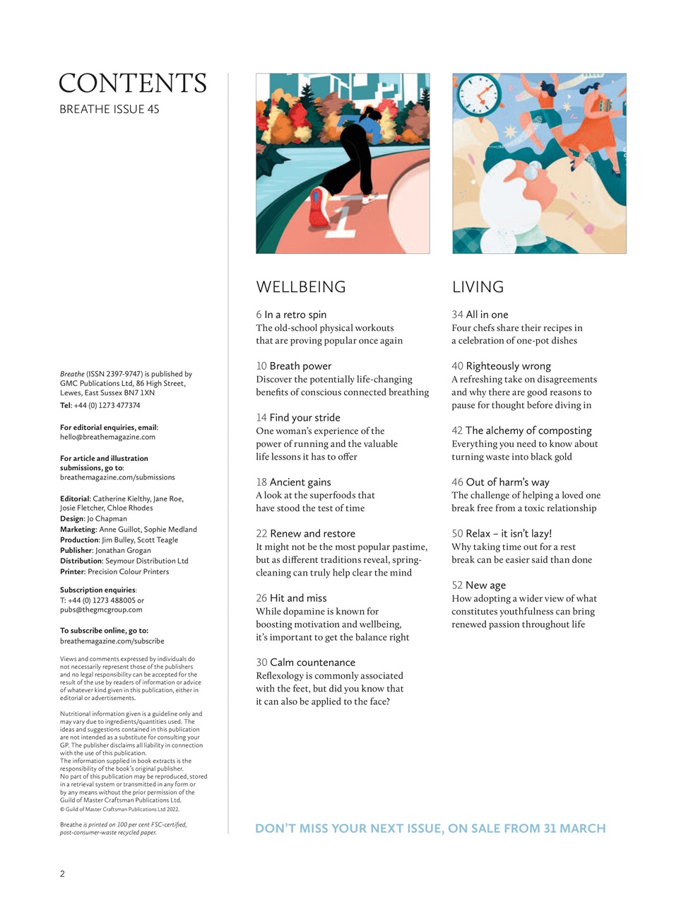 Breathe Preview Pages