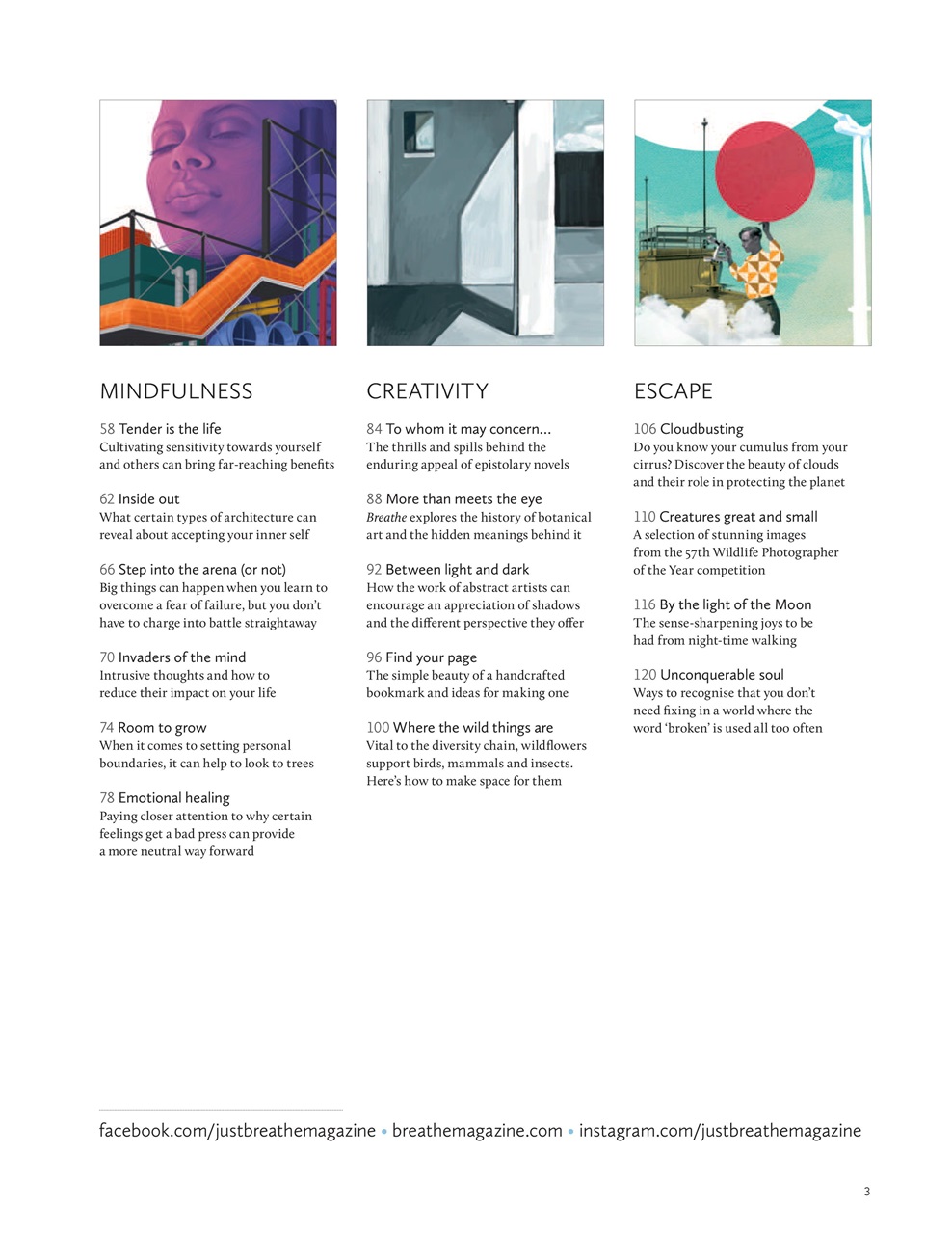 Breathe Preview Pages