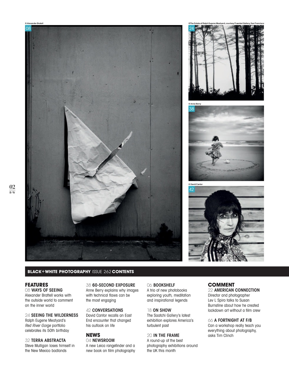 Black+White Photography Preview Pages