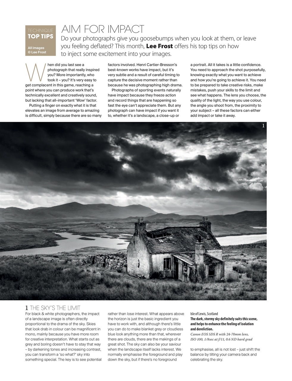 Black+White Photography Preview Pages