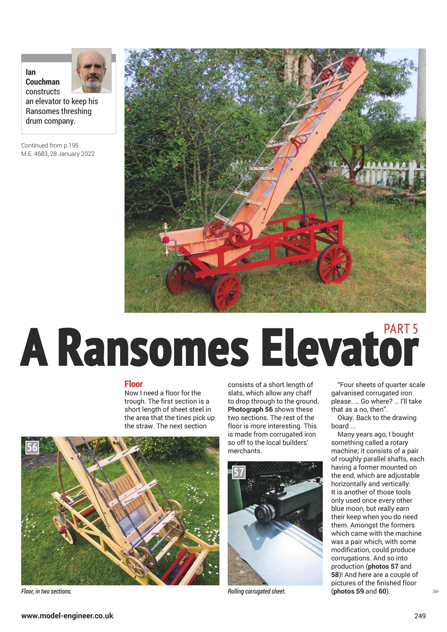 Model Engineer Preview Pages