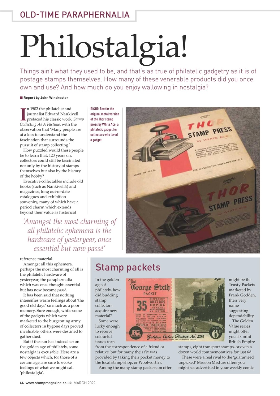 Stamp Magazine Preview Pages
