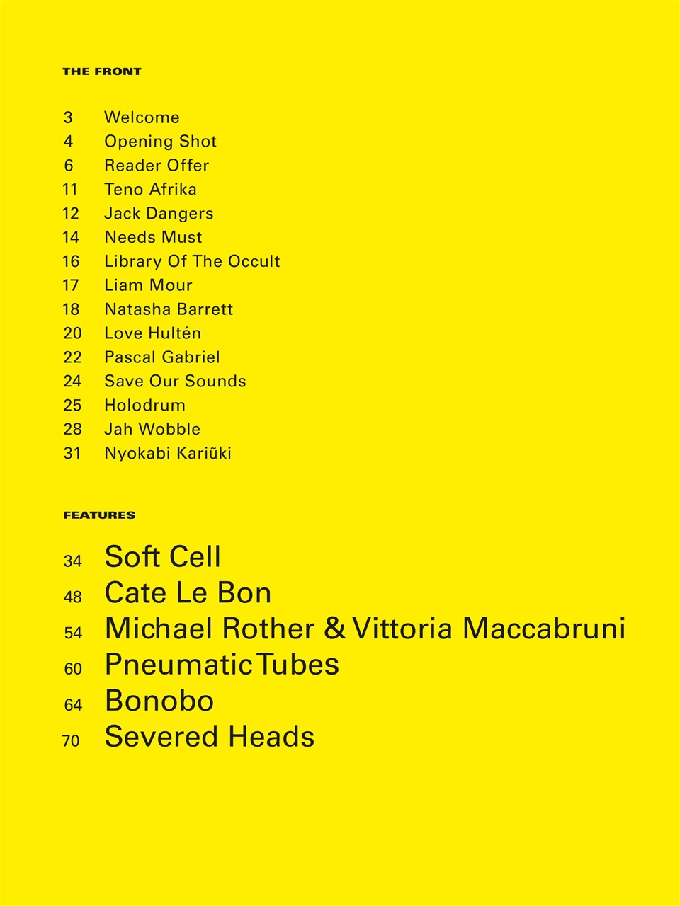 Electronic Sound Preview Pages