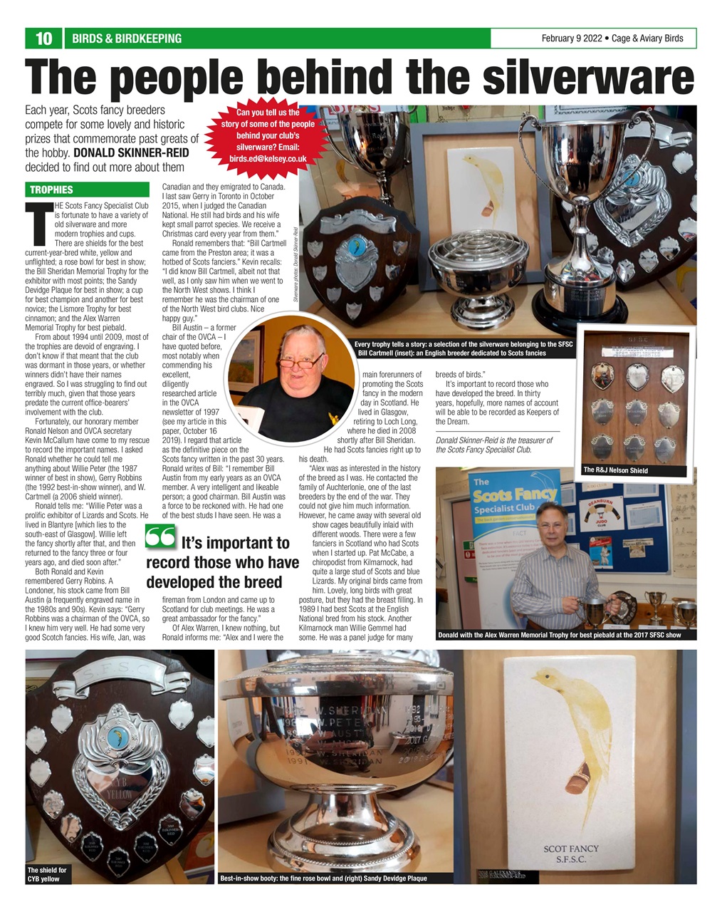 Cage & Aviary Birds Preview Pages