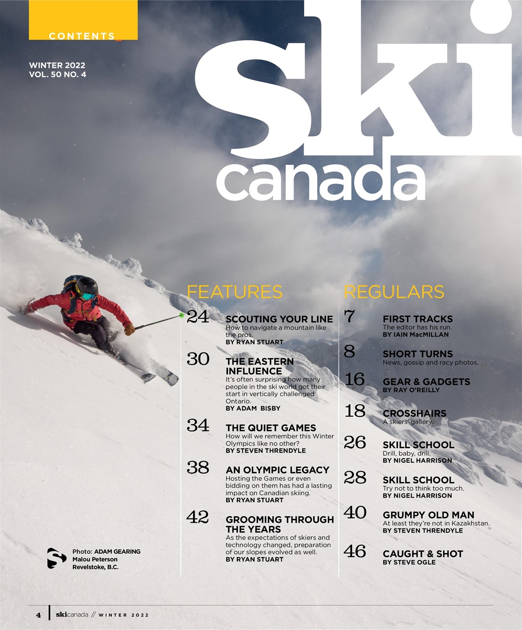 Ski Canada Preview Pages