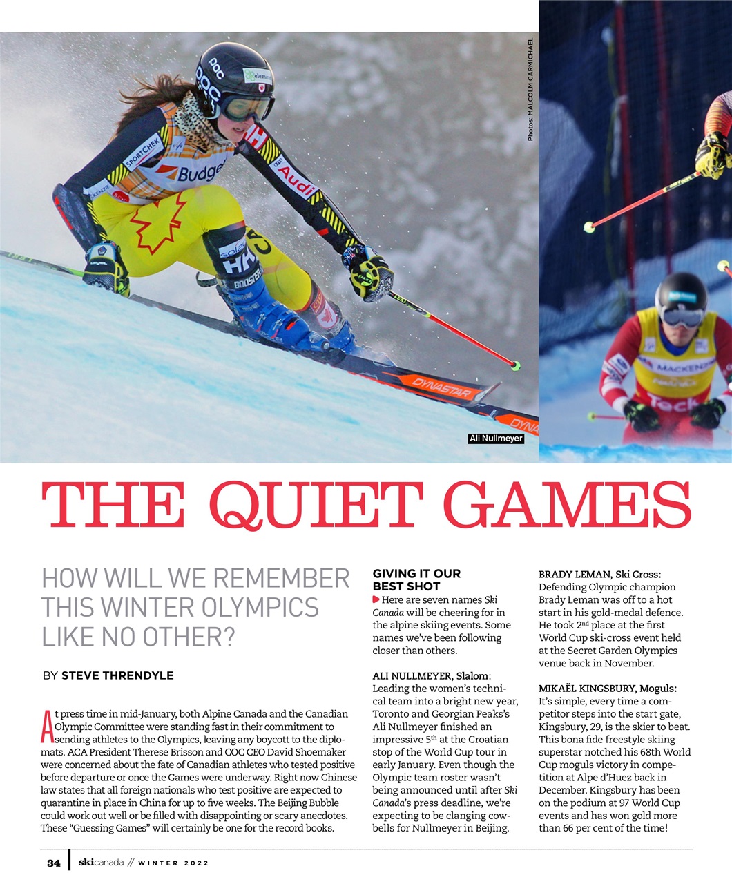 Ski Canada Preview Pages