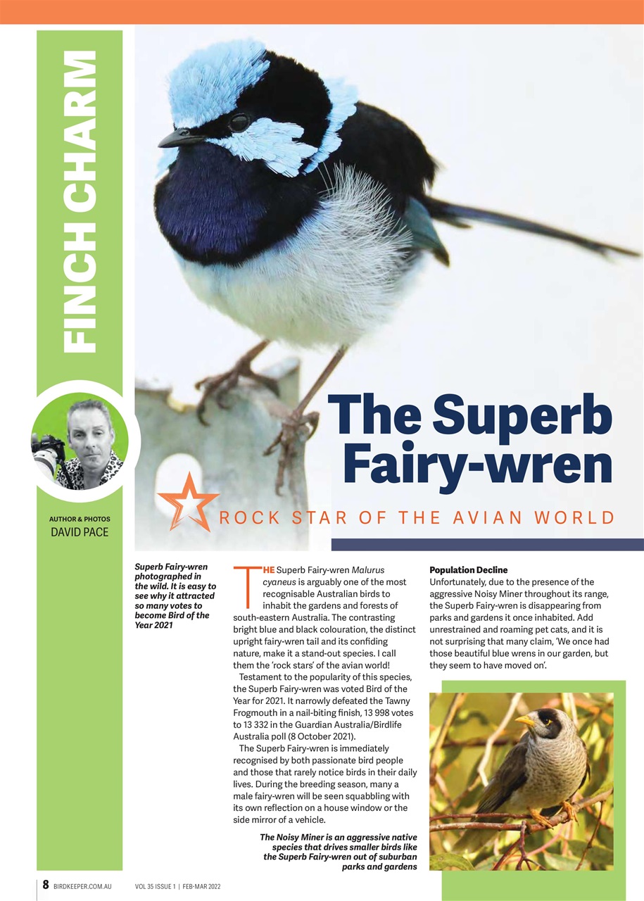 Australian Birdkeeper Magazine Preview Pages