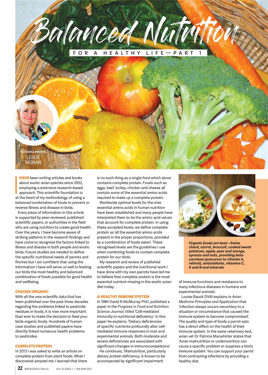 Australian Birdkeeper Magazine Preview Pages