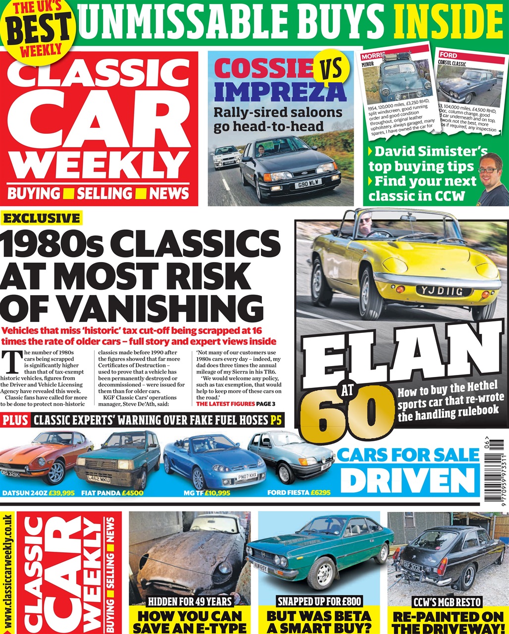 Classic Car Weekly Preview Pages
