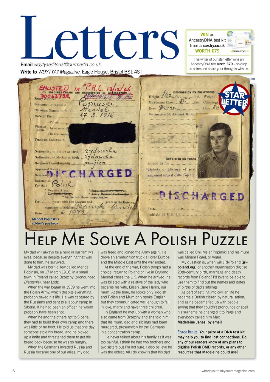 Who Do You Think You Are? Preview Pages