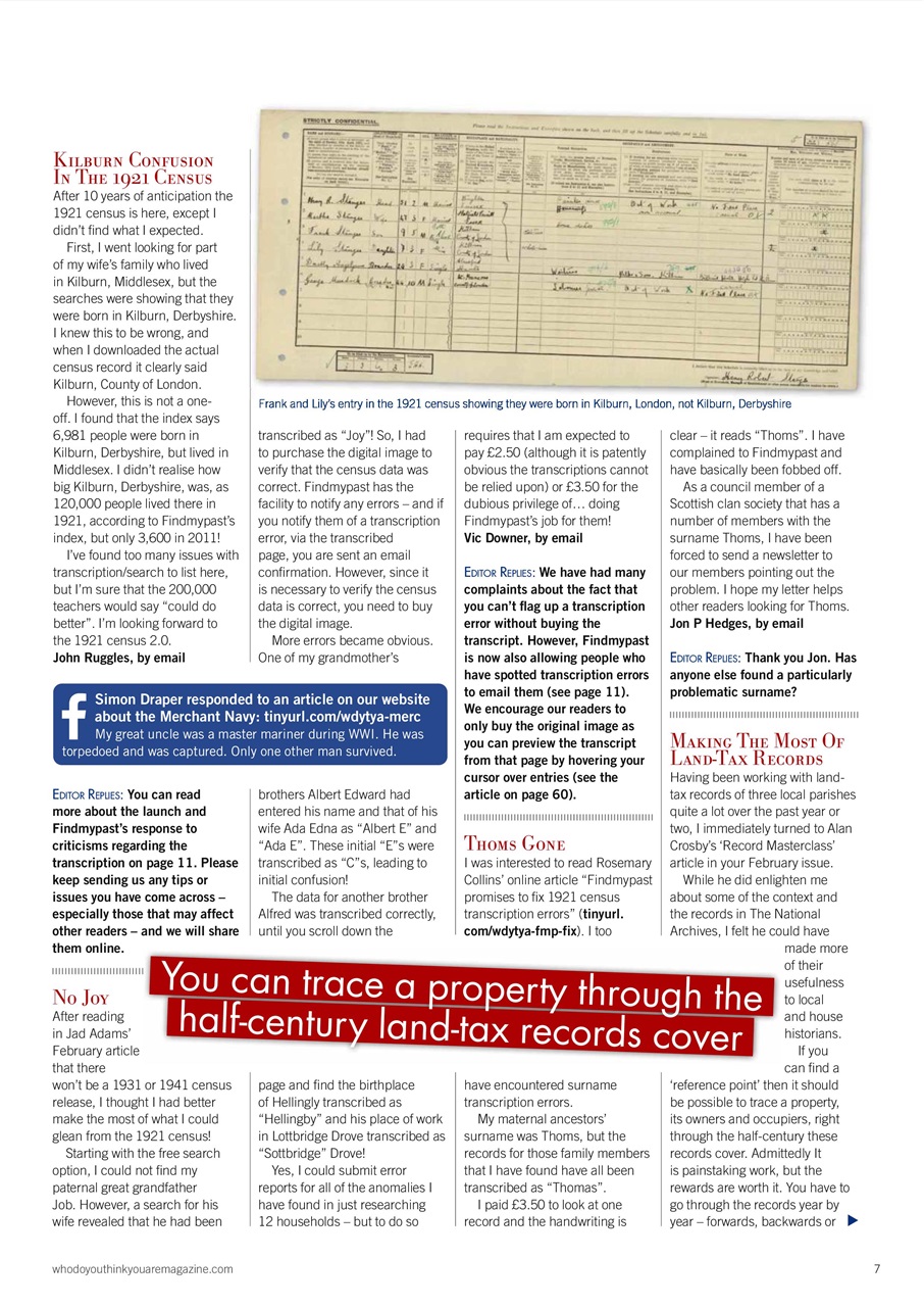 Who Do You Think You Are? Preview Pages