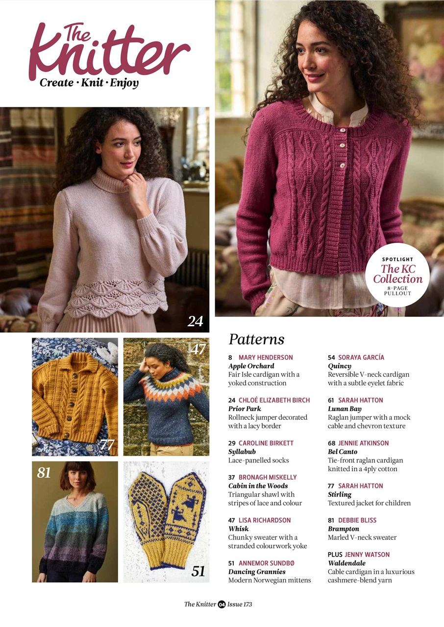 The Knitter Preview Pages