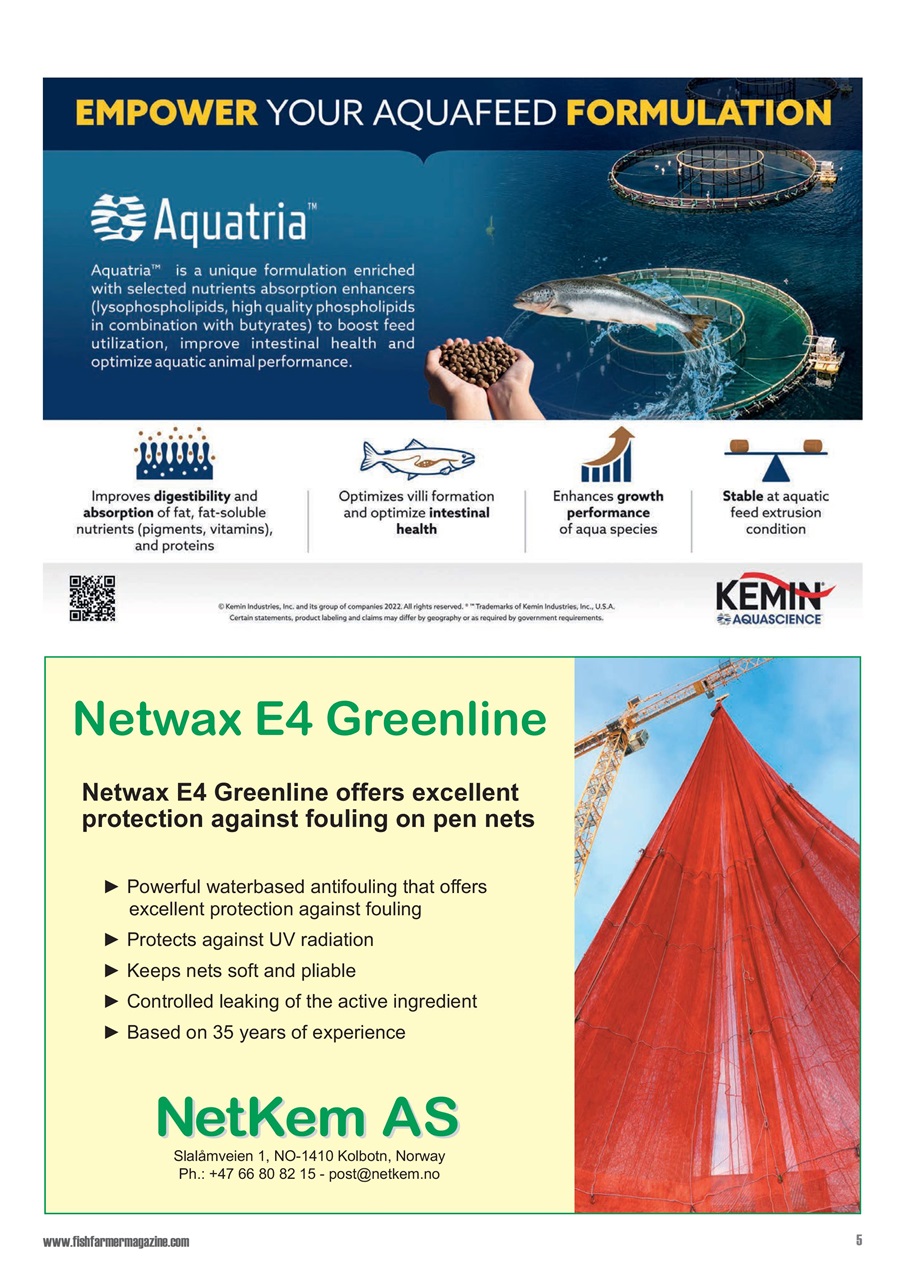 Fish Farmer Magazine Preview Pages