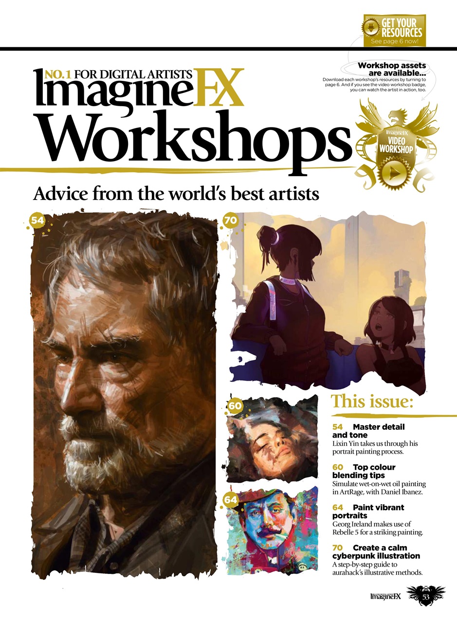 ImagineFX Preview Pages