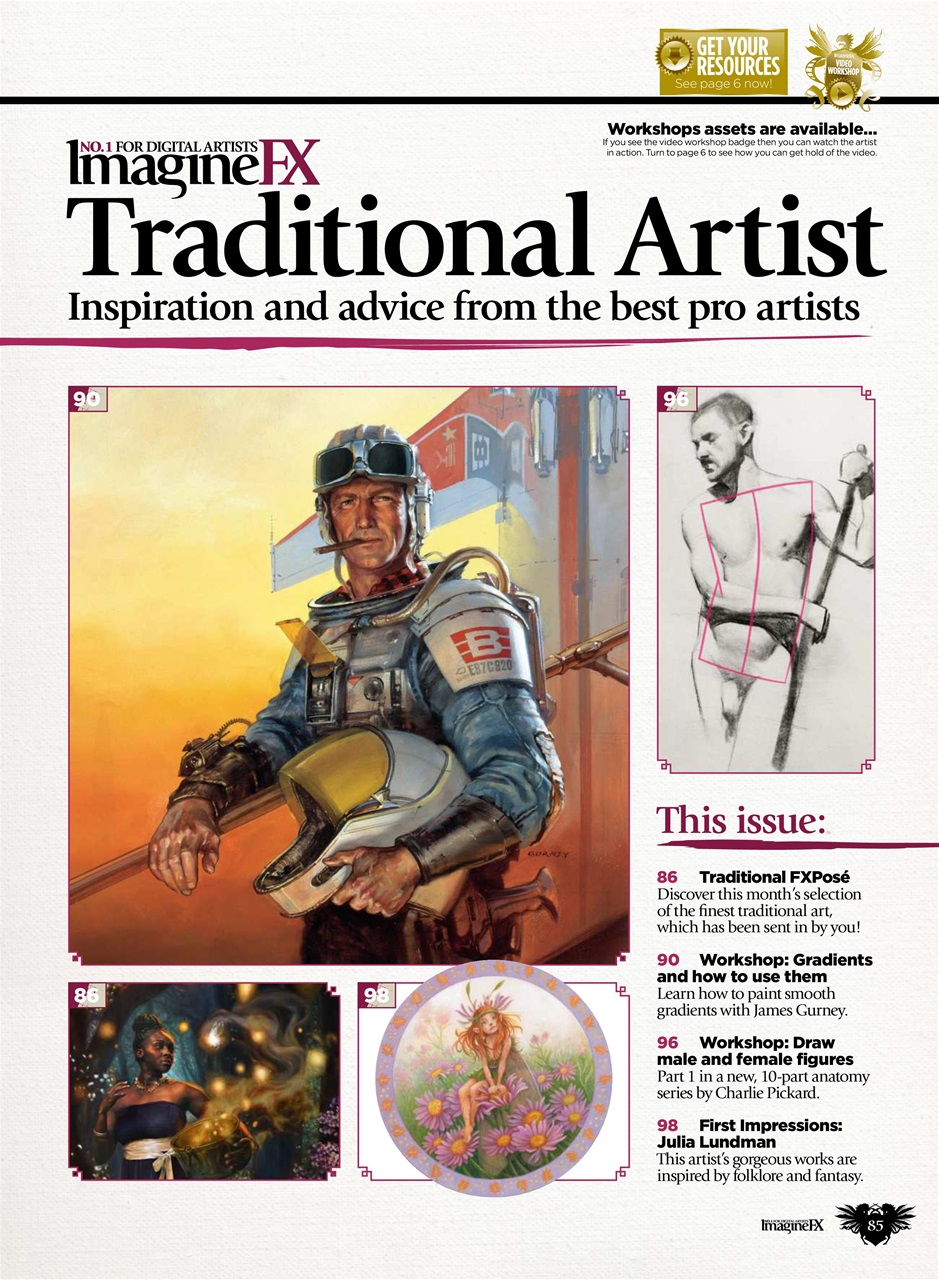 ImagineFX Preview Pages