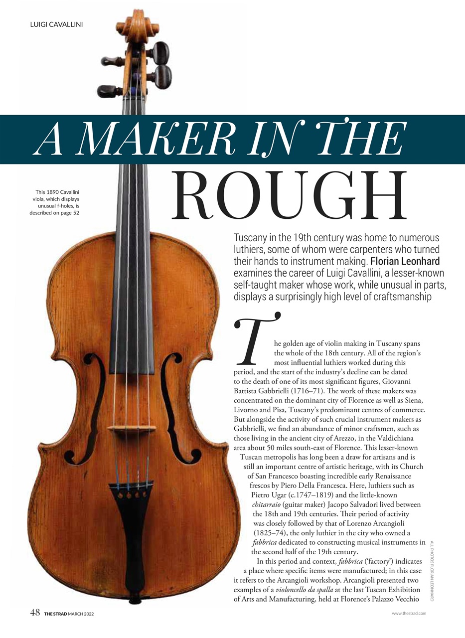 The Strad Preview Pages