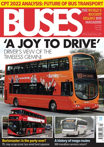 Buses Magazine issue March 2022