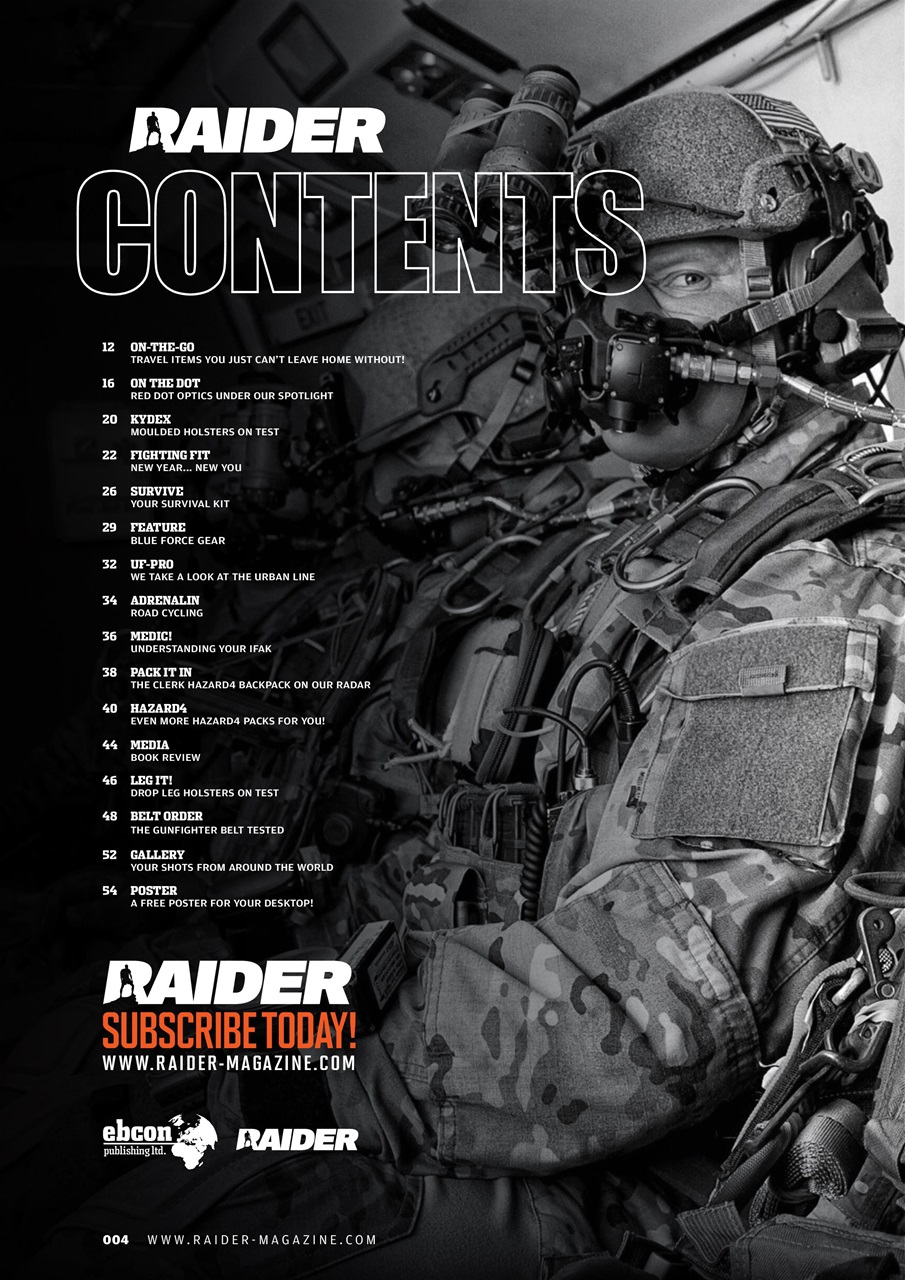 Raider Preview Pages