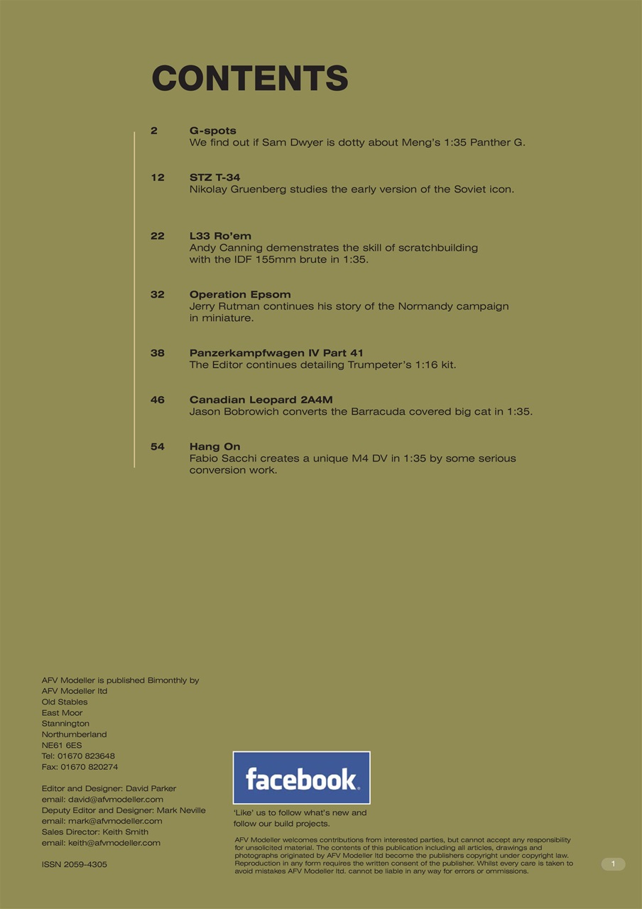 Meng AFV Modeller Preview Pages