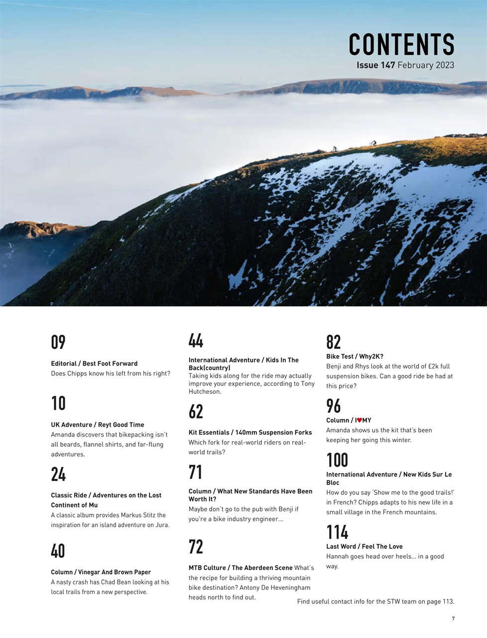 Singletrack Preview Pages