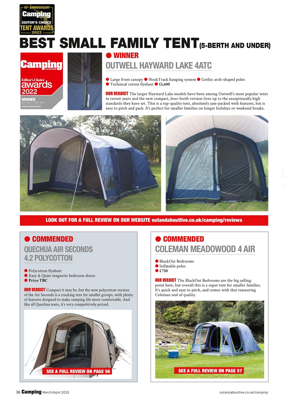 Camping Preview Pages