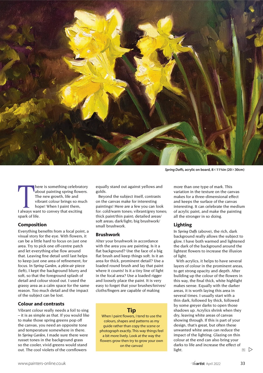 The Artist Preview Pages