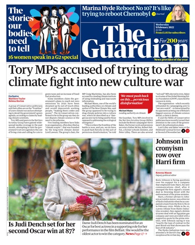 The Guardian Newspaper issue Wednesday, February 9, 2022