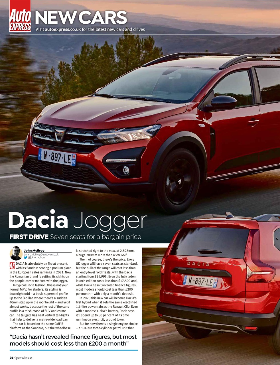 Auto Express Preview Pages