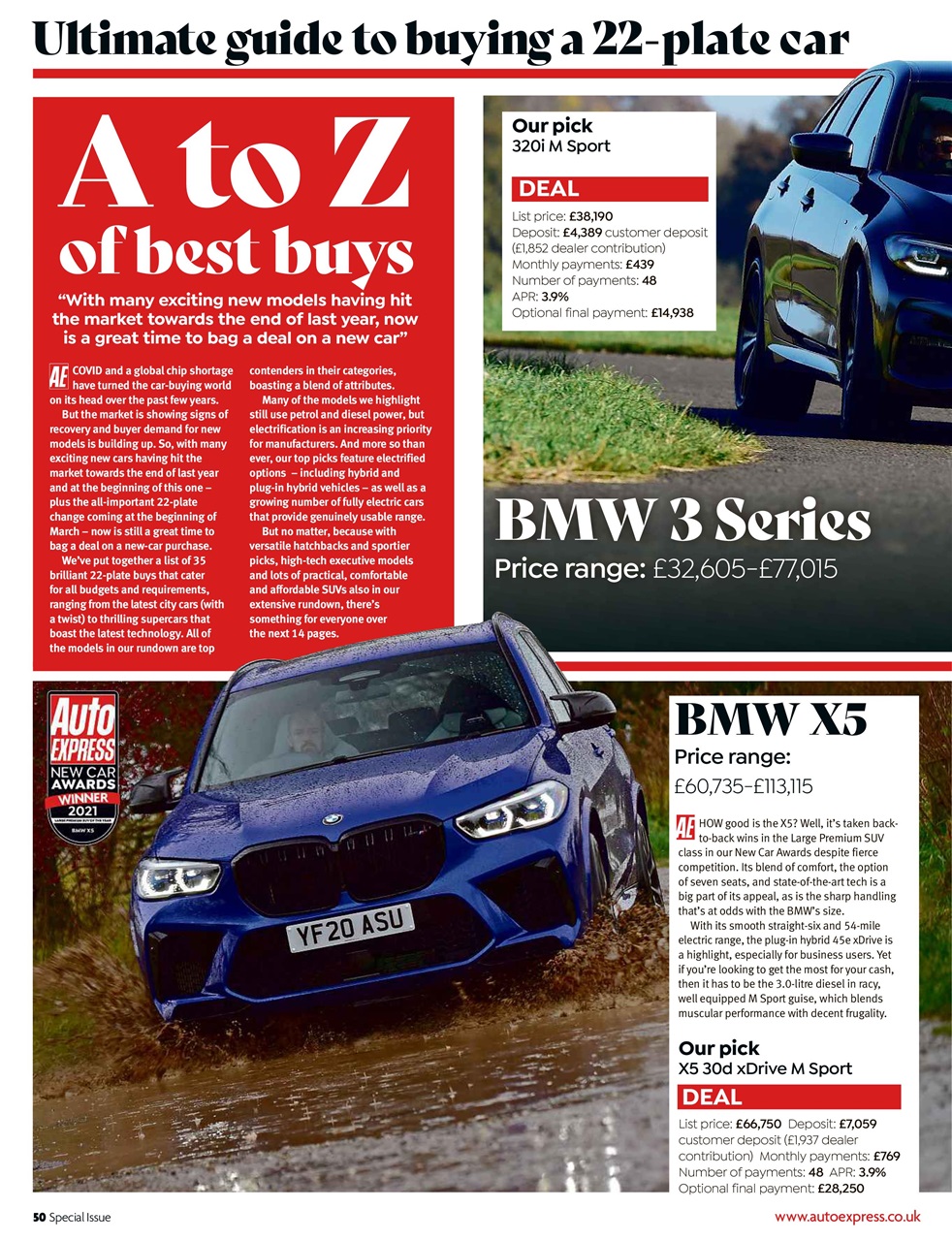 Auto Express Preview Pages
