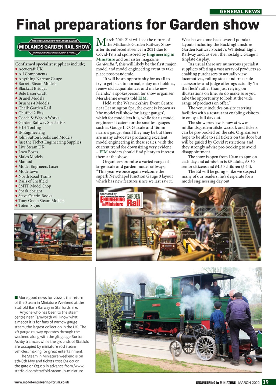 Engineering in Miniature Preview Pages