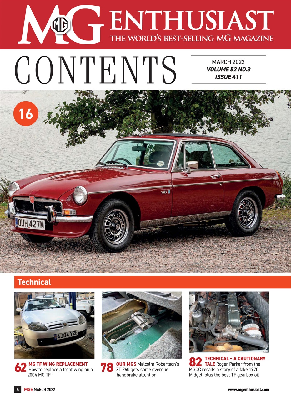 MG Enthusiast Preview Pages