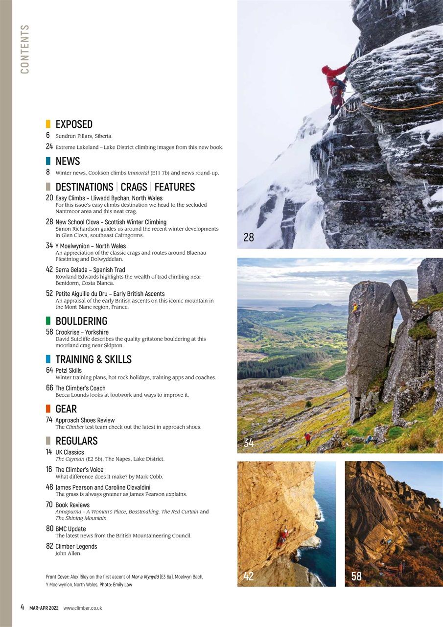 Climber Preview Pages