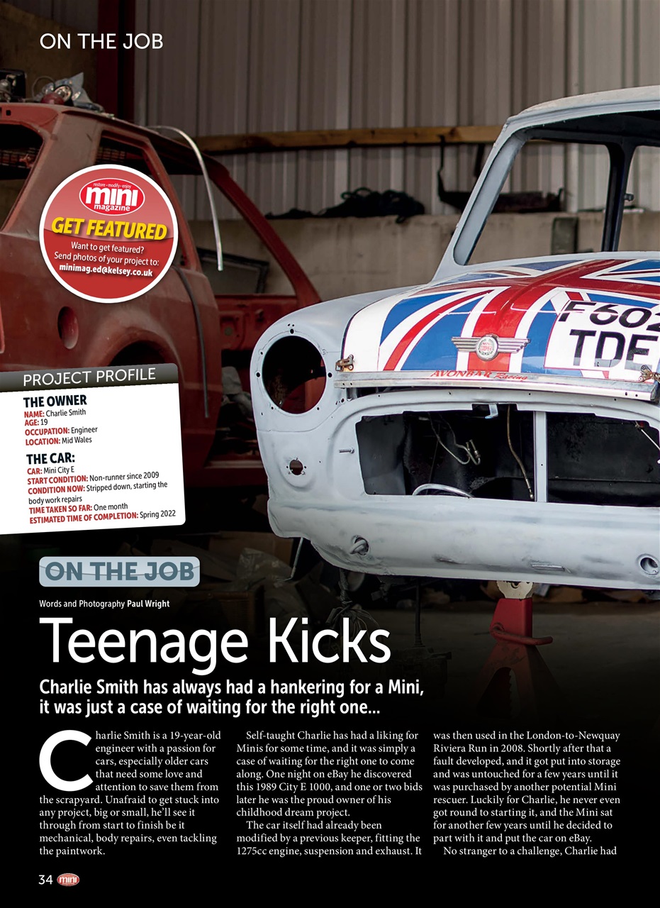 Mini Magazine Preview Pages