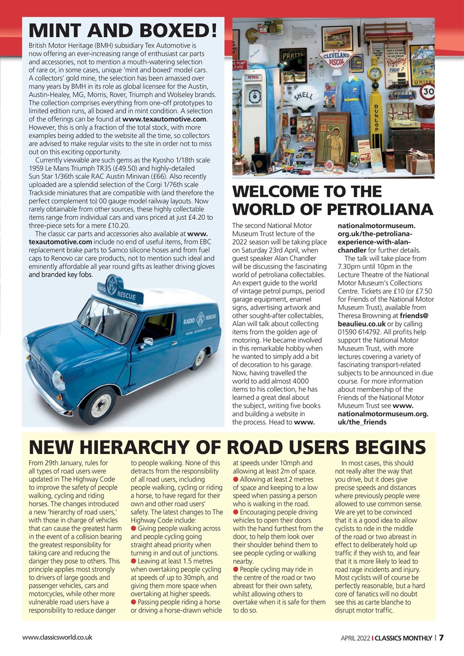 Classics World Preview Pages