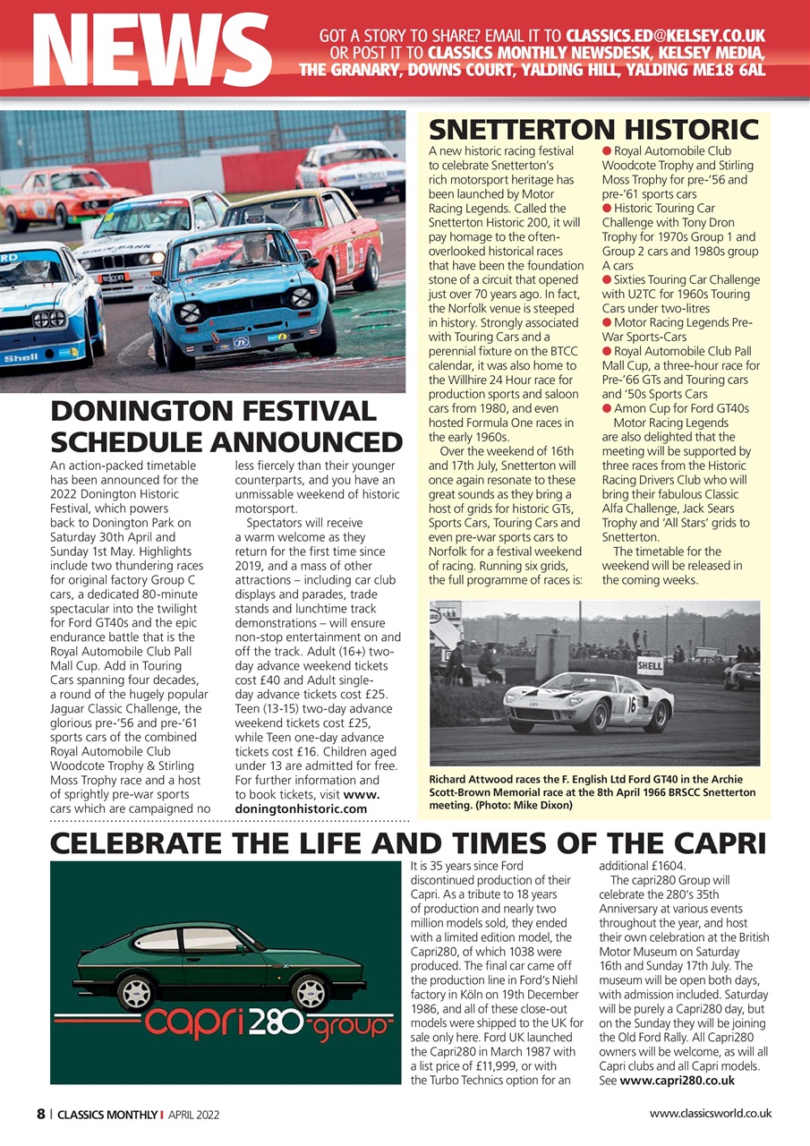 Classics World Preview Pages