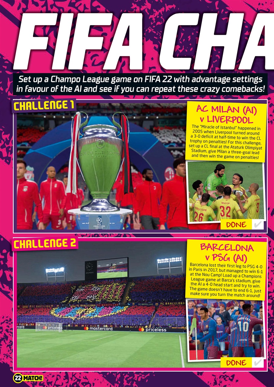 Match Preview Pages