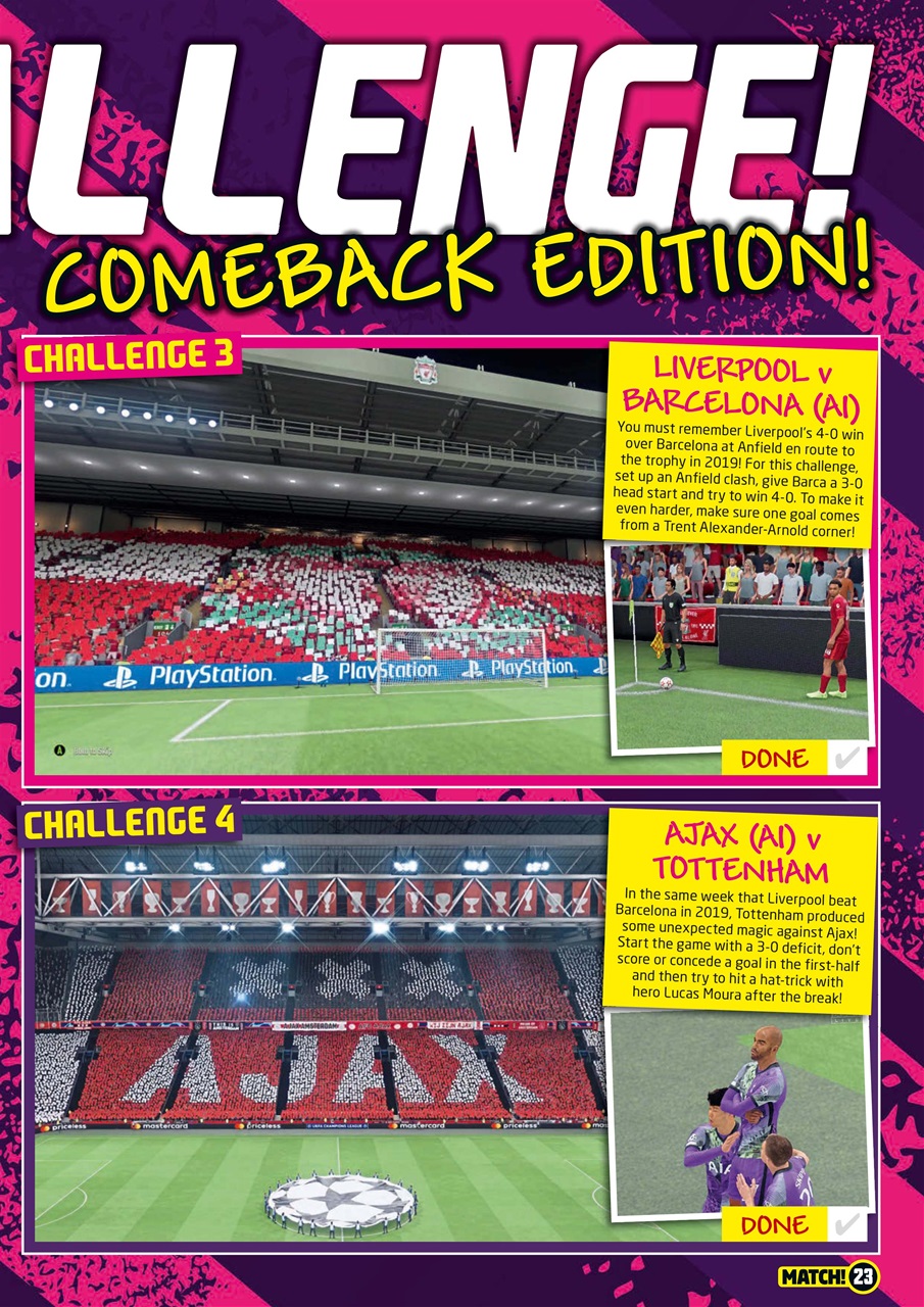 Match Preview Pages