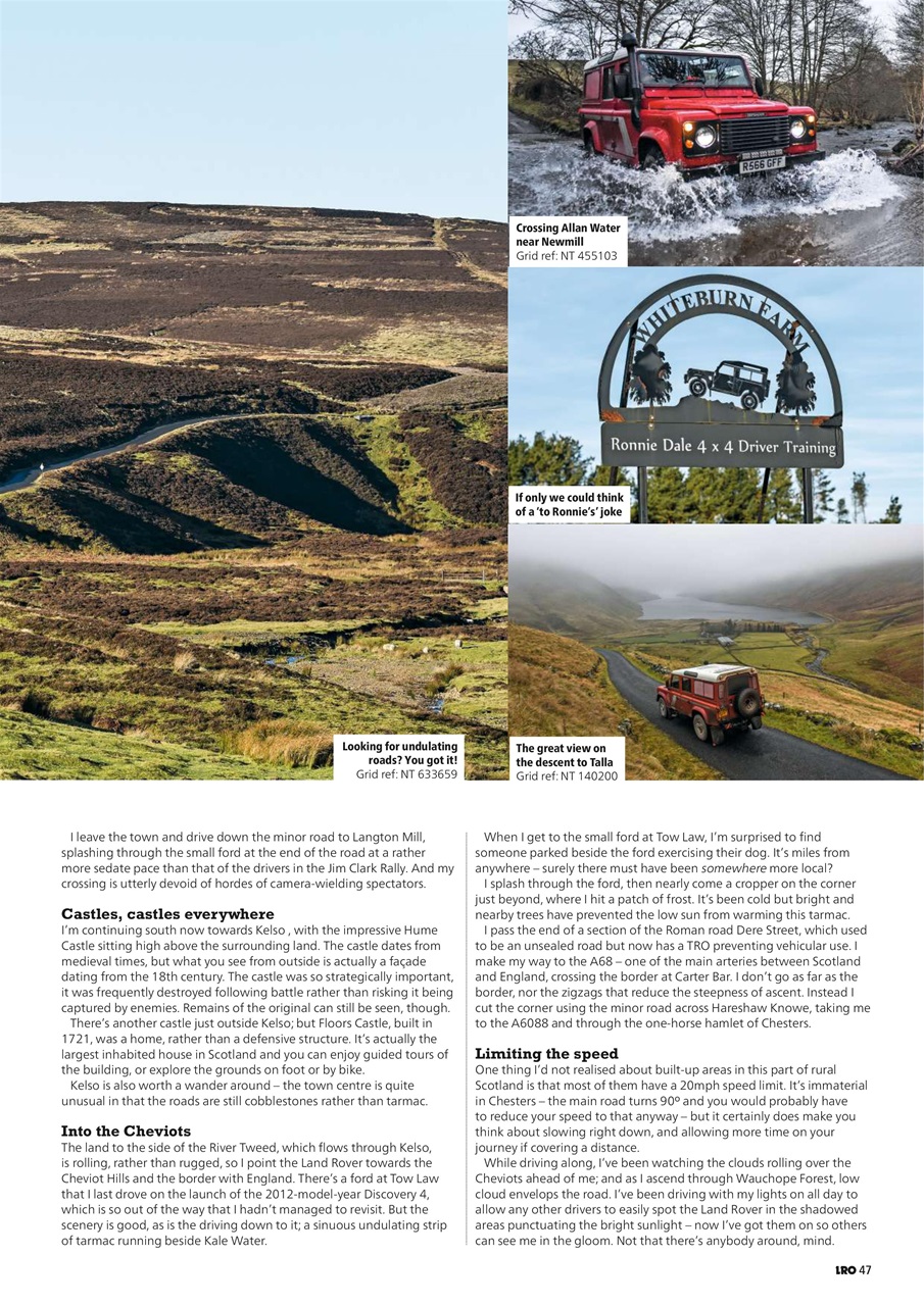 Land Rover Owner Preview Pages