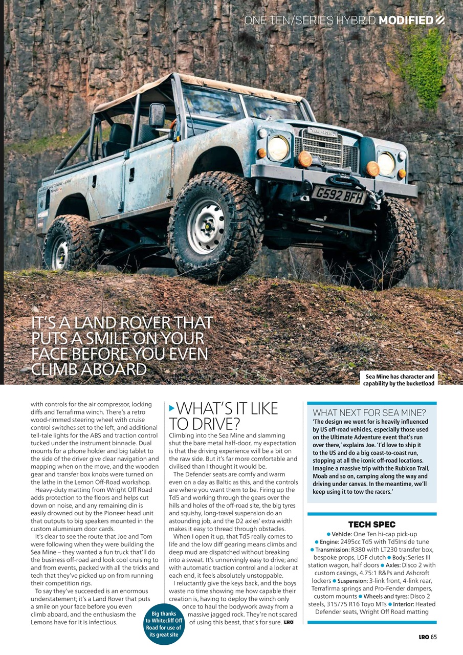 Land Rover Owner Preview Pages